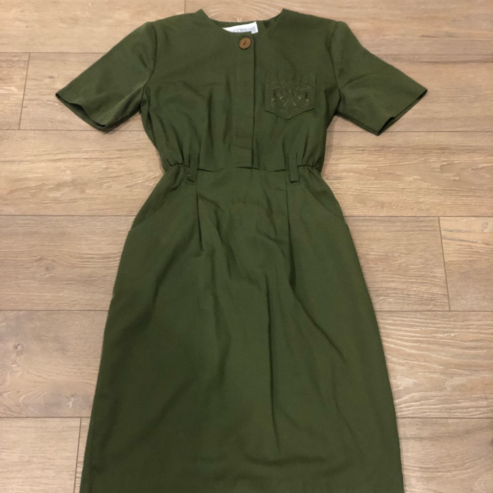 Vintage green dress